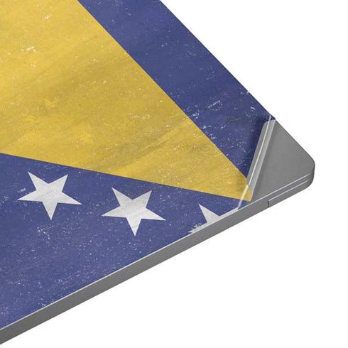Bosnia and Herzegovina Flag Distressed Universal Laptop 16in (13 x 9.4in) Skin